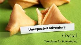  Presentation with fortune teller - Amazing theme having picture of young couple working in the garden backdrop and a gold colored foreground