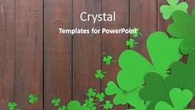  Presentation with green - PPT layouts featuring fortune-luck-and-st-patricks background and a gray colored foreground