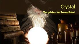  Presentation with fortune teller - Amazing slides having fortune teller looking backdrop and a wine colored foreground