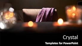  Presentation with fortune teller - Beautiful PPT layouts featuring fortune-teller-room-with-candles backdrop and a black colored foreground