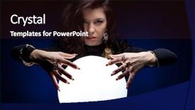  Presentation with fortune teller - Audience pleasing PPT layouts consisting of fortune teller backdrop and a wine colored foreground