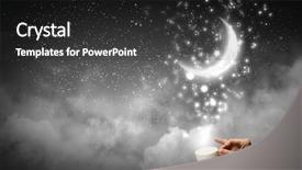  Presentation with tea coffee - Presentation design with fortune telling - close up of hand holding background and a dark gray colored foreground