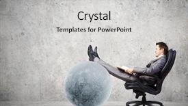  Presentation with indian book designs - Amazing slides having fortune telling - young businessman sitting in chair backdrop and a light gray colored foreground