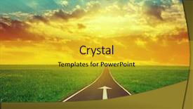  Presentation with asphalt road animtion - Amazing presentation design having forward to the new year backdrop and a gold colored foreground