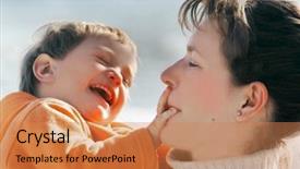  Presentation with indian mother son - Cool new presentation with foster child - mother and son backdrop and a  colored foreground