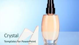  Presentation with sponges - Slides having sponges on a blue background and a sky blue colored foreground