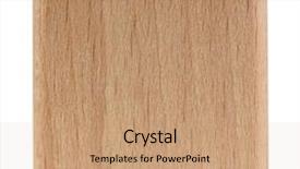  Presentation with cube - PPT layouts consisting of foundation blocks - wooden cube isolated on white background and a coral colored foreground