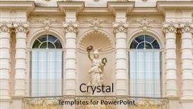  Presentation with germany and war - Audience pleasing slides consisting of fountain living water - linderhof munich germany backdrop and a  colored foreground