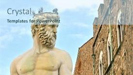  Presentation with florence piazza della signoria - 