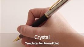  Presentation with fountain pen - Audience pleasing presentation consisting of indian philosophy - fountain pen in a female backdrop and a tawny brown colored foreground