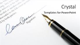  Presentation with fountain pen - Colorful slide deck enhanced with  backdrop and a  colored foreground