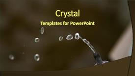  Presentation with water life - Slide deck having fountains - water fountain water fountain background and a wine colored foreground