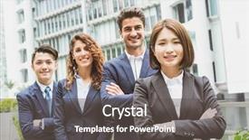  Presentation with different country food culture - Amazing slide set having four agreements - group of business people backdrop and a dark gray colored foreground