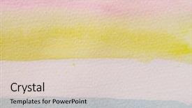  Presentation with pastel pink - Amazing PPT theme having four colored - pink blue yellow pastel watercolor backdrop and a lemonade colored foreground