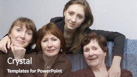  Presentation with atp generation - Colorful theme enhanced with four generations - generation to generation backdrop and a  colored foreground