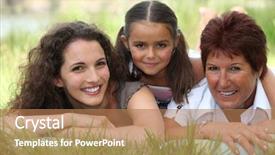  Presentation with daughter - Slide set with knowledge - ecommerce word on wooden table background and a gray colored foreground.