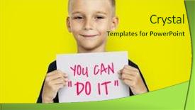  Presentation with border - Amazing slides having four leaf clover - st patric's day border backdrop and a soft green colored foreground