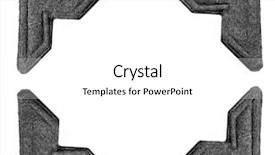  Presentation with photo - Audience pleasing slide deck consisting of four photo corners isolated backdrop and a white colored foreground