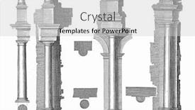  Presentation with map vintage - Beautiful slide deck featuring four-ways-to-place backdrop and a light gray colored foreground