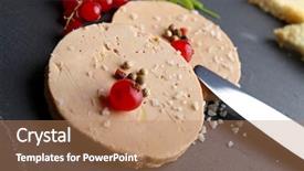  Presentation with cancer liver - PPT theme with africa landscape in the mountains tanzania africa background and a sky blue colored foreground