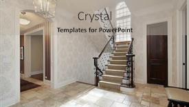  Presentation with story - Presentation theme enhanced with coach pointing at football field background and a dark gray colored foreground