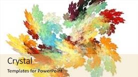  Presentation with portfolio - PPT layouts featuring fractal background see more in my portfolio background and a yellow colored foreground