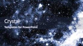  Presentation with space stars - Slide set consisting of fractal graphics - fantastic abstract background from stars background and a navy blue colored foreground