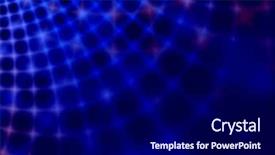  Presentation with spider web - Audience pleasing presentation theme consisting of depicting an abstract spider web backdrop and a black colored foreground