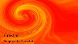  Presentation with lava - Beautiful slide deck featuring fractal image depicting an abstract backdrop and a  colored foreground