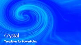  Presentation with hurricane - Colorful slides enhanced with fractal image of a blue earth from space with ocean clouds and a hurricane visible backdrop and a gray colored foreground