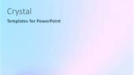  Presentation with pastel - Theme having subtle - fractal image of an abstract background and a sky blue colored foreground