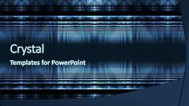  Presentation with microbiology 3d rendering virus bacteria - Slide set enhanced with fractal rendering blue 3d cubes background and a ocean colored foreground