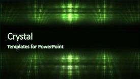  Presentation with green lights - Cool new PPT theme with fractal rendering of green disco backdrop and a wine colored foreground