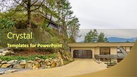  Presentation with vancouver - Amazing theme having fragment-of-a-house backdrop and a tawny brown colored foreground