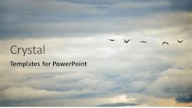  Presentation with school - Beautiful presentation theme featuring fragment-of-a-school backdrop and a light gray colored foreground