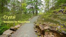  Presentation with vancouver - Colorful presentation design enhanced with fragment of nita lake trail in whistler vancouver canada backdrop and a tawny brown colored foreground