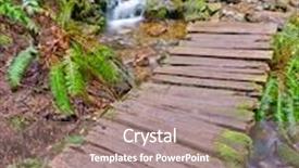  Presentation with sugar - Cool new slides with fragment of sugar mountain trail in buntzen lake park vancouver canada backdrop and a coral colored foreground