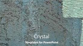  Presentation with stone - PPT theme with fragments-of-the-grunge-stone background and a gray colored foreground