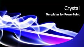  Presentation with blue flow - PPT layouts having fragrance air - abstract flow background blue background and a black colored foreground