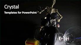  Presentation with drugs cocaine drug powder - Cool new presentation with fraight transport - death rides motorcycles while drunk backdrop and a  colored foreground