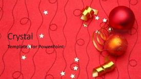  Presentation with red gold - Presentation design consisting of fram - red and gold background and a red colored foreground