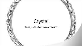  Presentation with mirror - Cool new presentation theme with frame cosmetic - antique silver mirror isolated backdrop and a white colored foreground