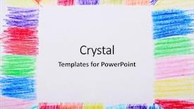  Presentation with frame - Colorful PPT layouts enhanced with frame created by coloring backdrop and a sky blue colored foreground