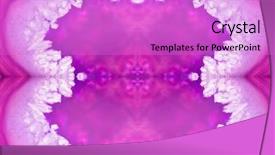  Presentation with frame pink - PPT layouts featuring frame from pink agate structure background and a lilac colored foreground