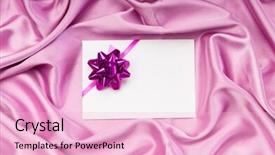  Presentation with no bullying text - Amazing PPT theme having frame gift - card with blank space backdrop and a lemonade colored foreground