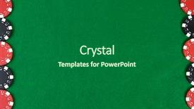  Presentation with black jack - Slides enhanced with frame with red and black background and a dark gray colored foreground