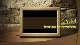  Presentation with old photo - Cool new theme with frames - old photo frame backdrop and a tawny brown colored foreground