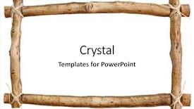 Presentation with frame - Slide deck having framework - wood frame background and a white colored foreground