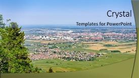  Presentation with aerial view of cape town - Presentation consisting of francais - image of an aerial view background and a light blue colored foreground