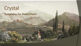  Presentation with old london - Cool new slides with francavilla old view sicily created backdrop and a lemonade colored foreground